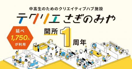 中高生のためのクリエイティブハブ施設「テクリエさぎ