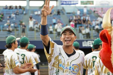 元山梨ファイアーウィンズ 保科圭伸選手メキシカンリ