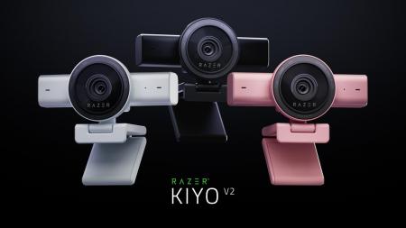 RAZER KIYO V2: AI搭載4Kモデルに、QUARTZおよびWHITE RAZER KIYO V2: AI搭載4Kモデルに、QUARTZおよびWHITE