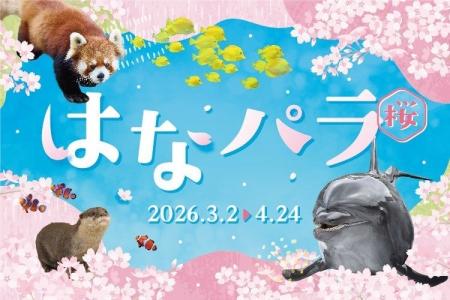 【横浜・八景島シーパラダイス】季節の花と生きものが