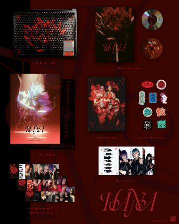 HANA 1st Album『HANA』本日CD発売！また本日19時より