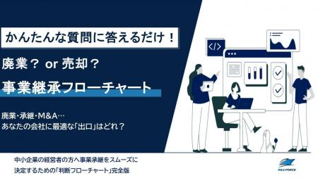 中小企業の“大廃業時代”に一石。後継者不在に悩む経営