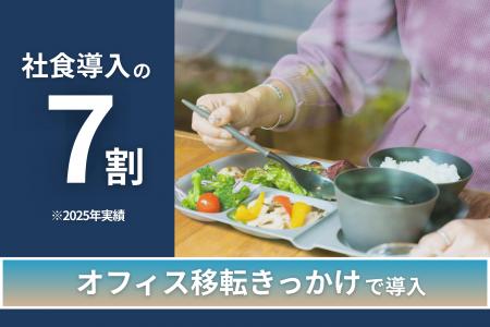 【首都圏移転が過去10年で最多】社食・カフェ導入企業 【首都圏移転が過去10年で最多】社食・カフェ導入企業