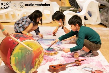 音の振動で絵を描く。好評のPLAY! PARKコラボ企utf-8