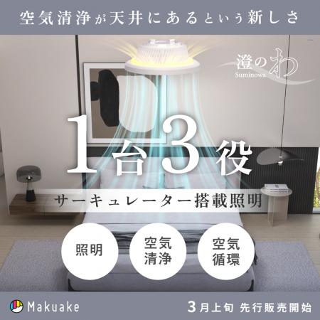 “1台3役”で電気代高騰と花粉対策に 空気循環・Hutf-8 “1台3役”で電気代高騰と花粉対策に 空気循環・Hutf-8