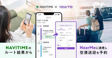 ナビゲーションアプリ『NAVITIME』、配車サービス『Ne