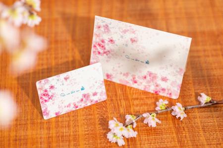 【キル フェ ボン】桜が舞う春の情景を一枚に込めて。