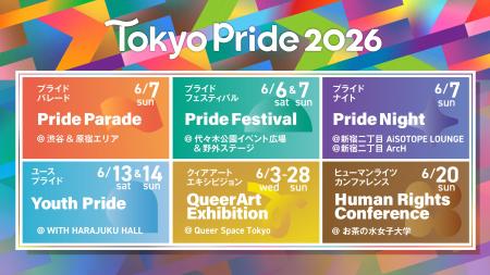 【開催概要を一挙公開】アジア最大級の「Tokyo Pride 