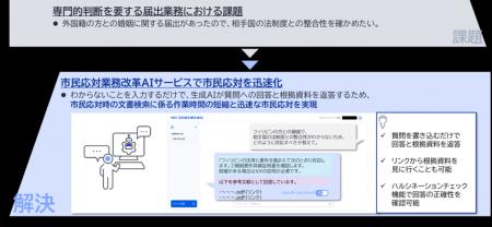 NEC、仙台市、日本加除出版が共同で生成AIを活用した