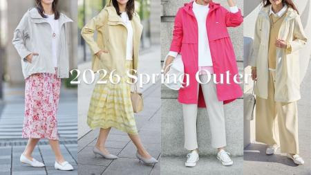 【ニトリのアパレルブランド N+】1枚で春の外出を快適