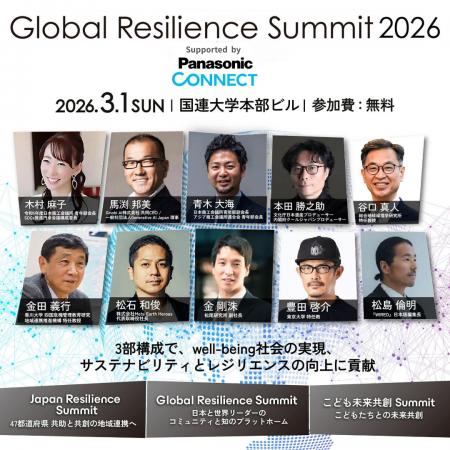 「Global Resilience Summit 2026」 「Global Resilience Summit 2026」