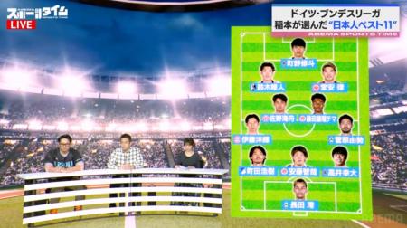 稲本潤一が選ぶ“ブンデス日本人ベストイレブン”は？MF