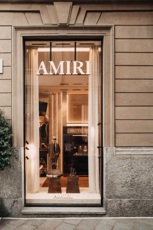 AMIRIが欧州初のフラッグシップブティックをミラノに