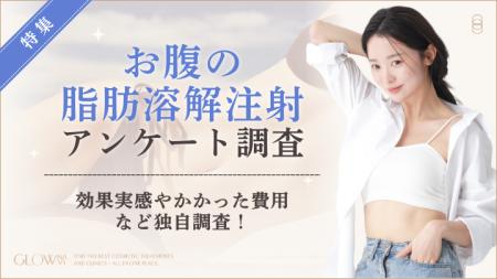 【グロウナビ】【100名調査】お腹の脂肪溶解注射の満