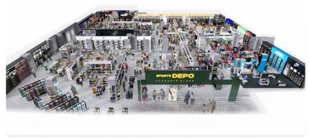 売り場約1,000坪に200ブランド10万点が集結　県utf-8