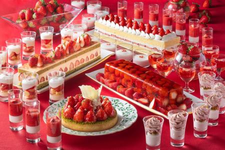 横浜のホテルで味わう春の贅沢なひととき。「いちごジ