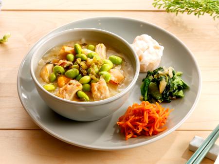 鶏だしに高菜の発酵の旨みが広がる「ほっこり鶏utf-8