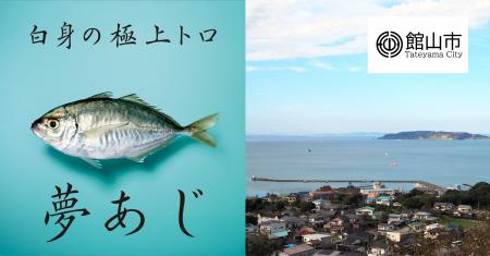館山市ふるさと納税返礼品に、世界初の養殖魚「夢あじ