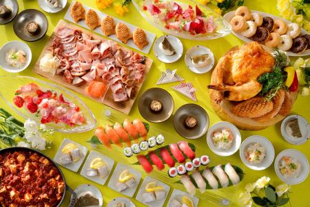 【ホテル椿山荘東京】庭園に舞う100旒の鯉のぼりと、 【ホテル椿山荘東京】庭園に舞う100旒の鯉のぼりと、