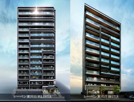 「レーベン東川口 FULISTIA」「レーベン東川口 BRITIA 「レーベン東川口 FULISTIA」「レーベン東川口 BRITIA