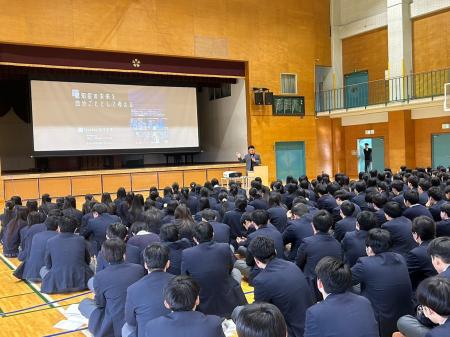 神奈川県の立花学園高等学校で「認知症教育の出前授業 神奈川県の立花学園高等学校で「認知症教育の出前授業