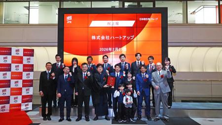 株式会社ハートアップ　TOKYO PRO Market上場に関する