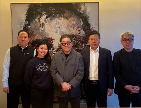 秋元康氏及びUCLAブロックチェーンチームと日本直販が