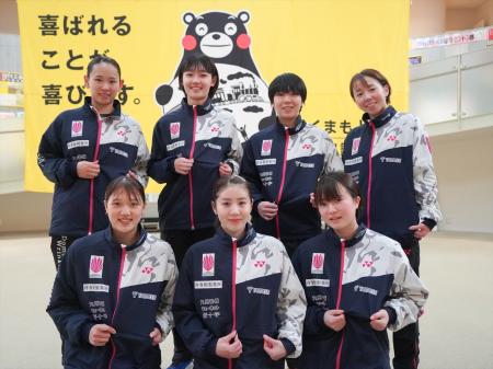 くまもと再春館製薬所バドミントン部 山善とのオフィ