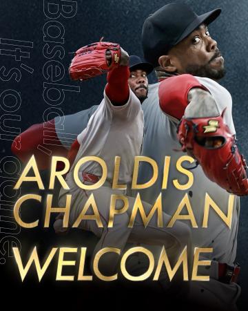 【SSK】“人類最速左腕”アロルディス・チャップマン選