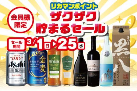 会員様限定 リカマンポイント ザクザク貯まるセール 会員様限定 リカマンポイント ザクザク貯まるセール