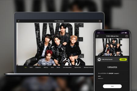 「Bitfan」にて、ダンス＆ボーカルグループ・VYBEのオ