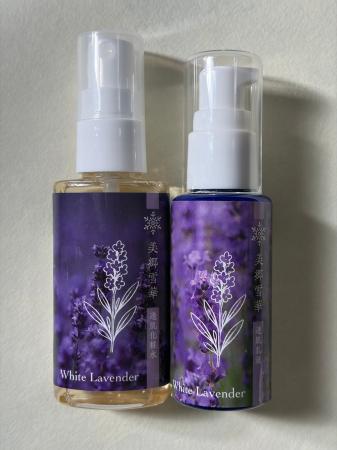 秋田県美郷町と共同企画し開発したホワイトラベンダー