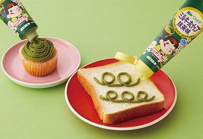 池田製茶の抹茶が使用された「ミルキー」をホイップに 池田製茶の抹茶が使用された「ミルキー」をホイップに