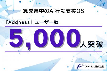 アドネス株式会社、AI行動支援OS「Addness」のユーザ