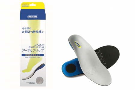 製造現場の声に応え、履き心地が好評のインソールに新