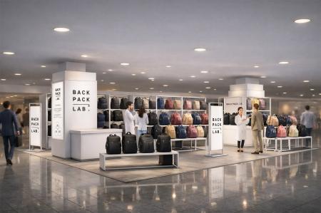 「自分に合うリュック」を科学する体験型POP-UPバック