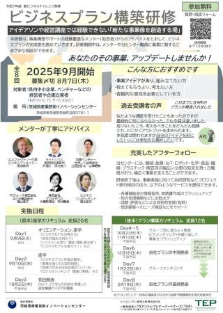 2025年度「ビジネスプラン構築研修」最終発表会の開催 2025年度「ビジネスプラン構築研修」最終発表会の開催