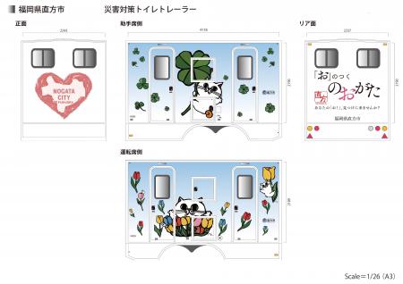 【直方市】大災害時に役立つトイレトレーラーを導入し