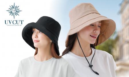 UVカット率99％！接触冷感と内側メッシュでひんやり快