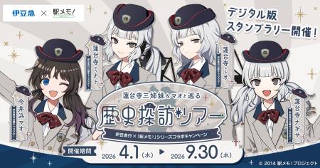 『伊豆急行×「駅メモ!」シリーズ コラボキャンペーン 『伊豆急行×「駅メモ!」シリーズ コラボキャンペーン