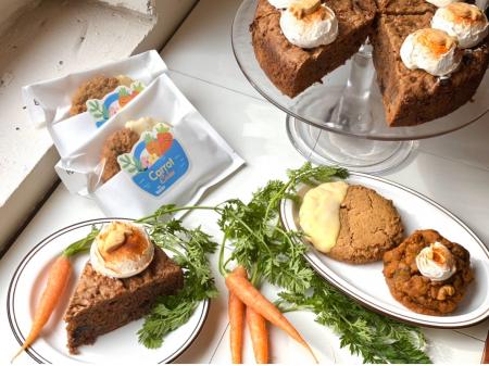 100%プラントベースのovgo Baker、大人気キャロットケ 100%プラントベースのovgo Baker、大人気キャロットケ