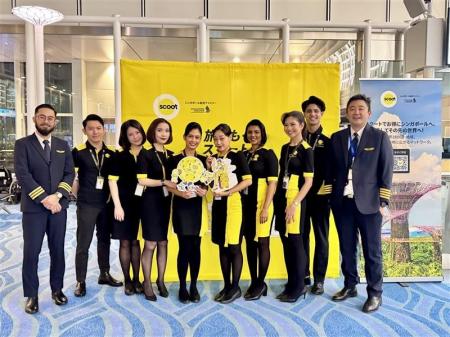 スクート、東京(羽田)=シンガポール線を新規就航 スクート、東京(羽田)=シンガポール線を新規就航