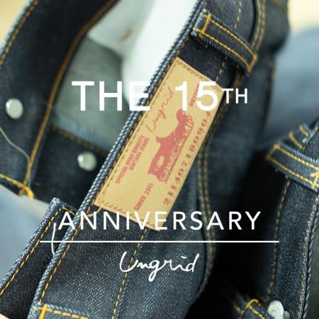 「Ungrid(アングリッド)」15周年イヤーを記念して、毎 「Ungrid(アングリッド)」15周年イヤーを記念して、毎