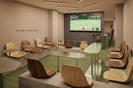 【名古屋駅スグ】スタジアムの観戦構造を街中に再現。