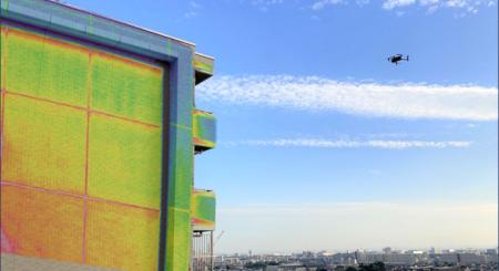 コスト最適・高精度・スピード実現の次世代外壁調査