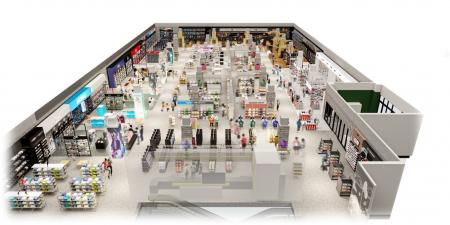 北海道初上陸!売場面積約1,500坪を誇る道内最大級の 北海道初上陸!売場面積約1,500坪を誇る道内最大級の