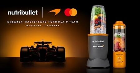 「nutribullet(R)」と「McLaren Mastercard Formula 1