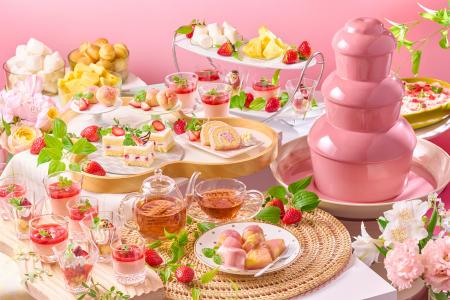 いちごスイーツ×食べ放題ビュッフェ春メニュースター いちごスイーツ×食べ放題ビュッフェ春メニュースター