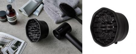 ドライヤーに装着するだけ。分散風で根元ふんわり＆パ