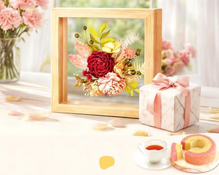 “想いを飾る”新しい母の日ギフト　フラワーフレーム『